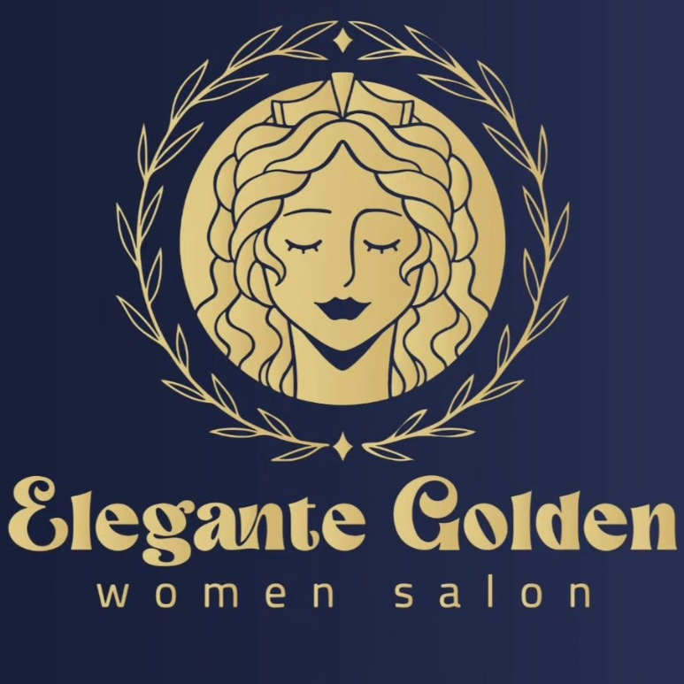 Elegante Golden Women Salon